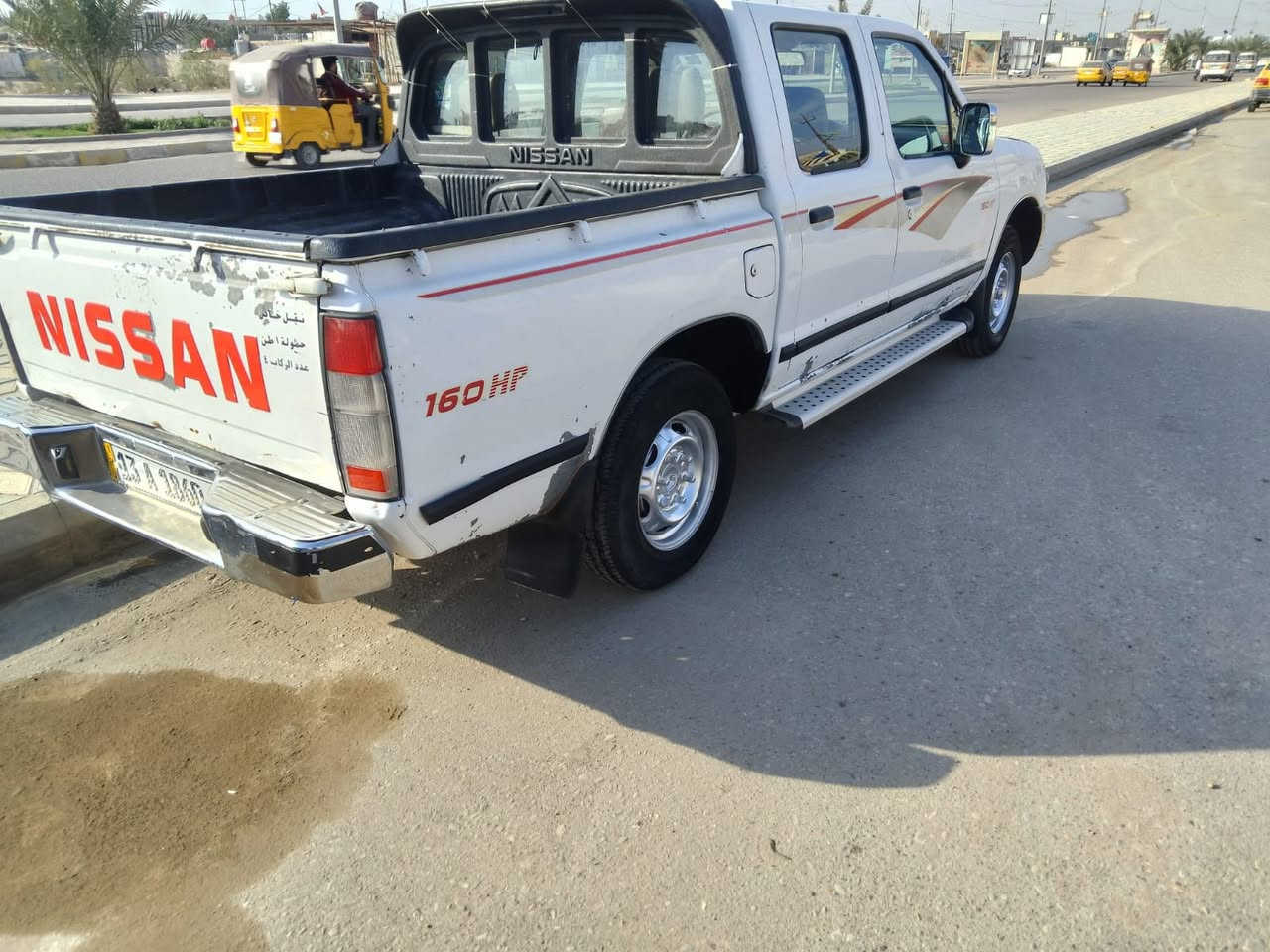 بيكب نيسان دبل قماره رقم ميسان بسمي موديل ٢٠٠٦  رقم انكليزي تخم تاير دلوب مكينه غير مفتوحه اتصال ***********ا
