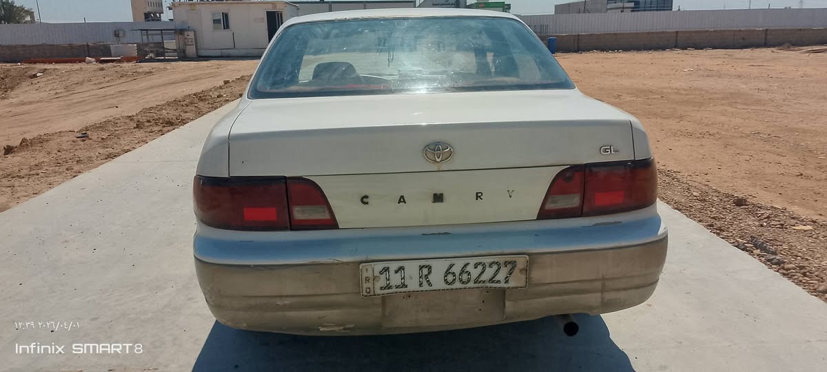 بس الجناية يعرف قيمتها. رجاء الموشراي ليخابر
بيع فقططط
كامري موديل ٩٦
بأسمي شخصيا. تحويل مباشر. 
سنوية ٢٩
نضيفه. وتشغل وتطلع 
واكف بيها تبريد. فقط. وشخط بالباببتين
تجي وتشوف وتفحص قبل كلشي ياله تطلع 
مكاني بغداد ابو غريب. 
***********
