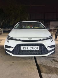 كورلا 2025 s بلاك جي ار سيارة فول الفول كشن كهرباء داخل حمر الممشى 26ا...