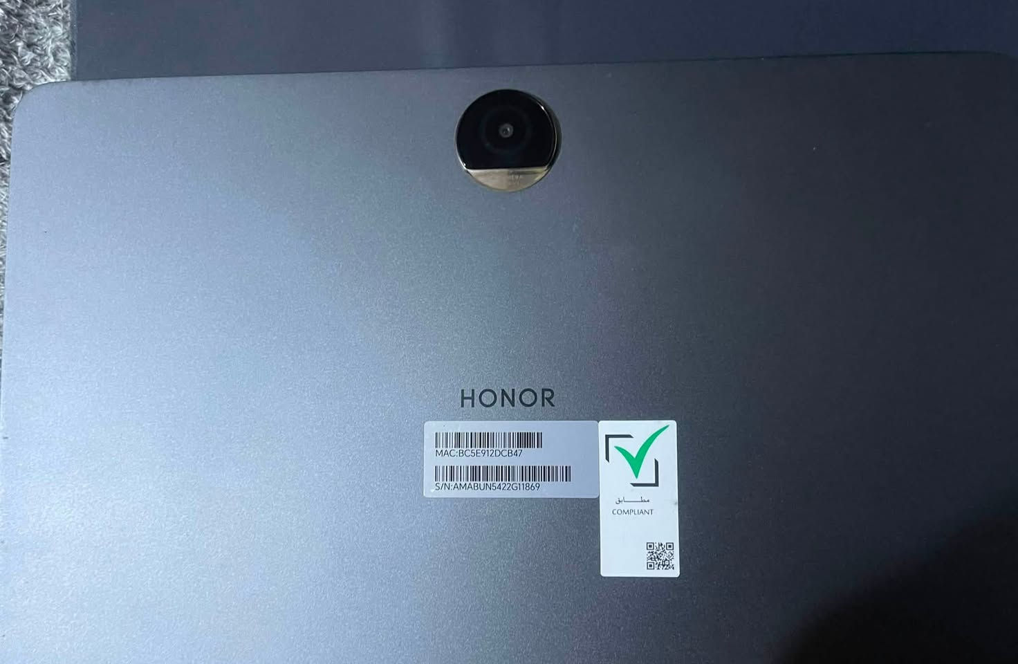 📱 للبيع: Honor Pad 9
* 💾 السعة: 256GB
* 📺 الشاشة: 12 إنش
* ✨ الحالة: جديد، استخدام قليل جدًا
* 📦 يأتي مع كامل الملحقات

الايباد نظيف جدًا، مناسب للدراسة، الألعاب، مشاهدة الأفلام، والاستخدام اليومي.

📞 للاستفسار أو التواصل:
***********
