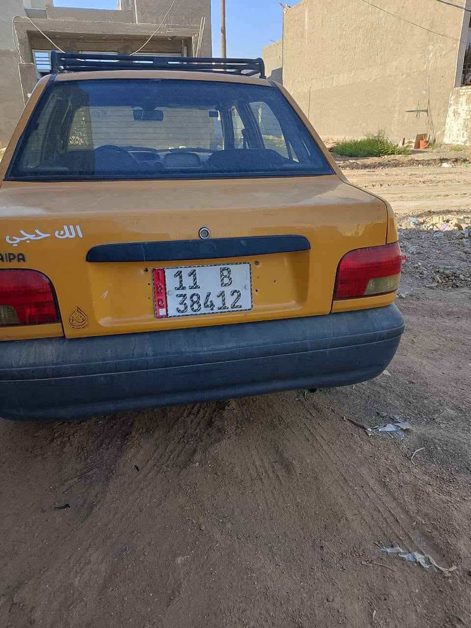 سلام عليكم سايبا للبيع موديل ١١ السياره بسمي تحويل ثاني يوم هزه جديده السياره محركه جيد جدا الغرفه جديده الشواصي معمره السعر ٢٧ وبيه مجال مكاني بغداد ***********
