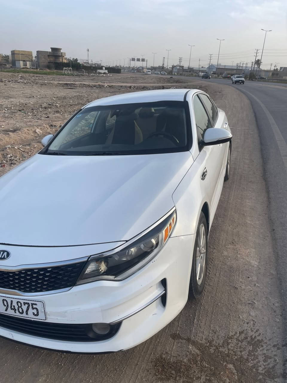 سلام عليكم للبيع اوبتيما موديل 2016 بغداد انكليزي  وارد امريكي حادثه نص الصندوق والجاملغ الخلفي والبنيد مبدل بلادي مواصفات أمريكي فول عدا الفتحه محرك وكير وحداديه كفاله السعر 118 بيه مجال بصيط السونار  مع الصور مكان السياره كربلاء طويريج
لتواصل ***********
