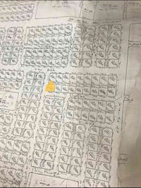 قطعة ارض للبيع في النهروان مساحتها 316 متر ركن رقم القطعة 34337 فرزها ...