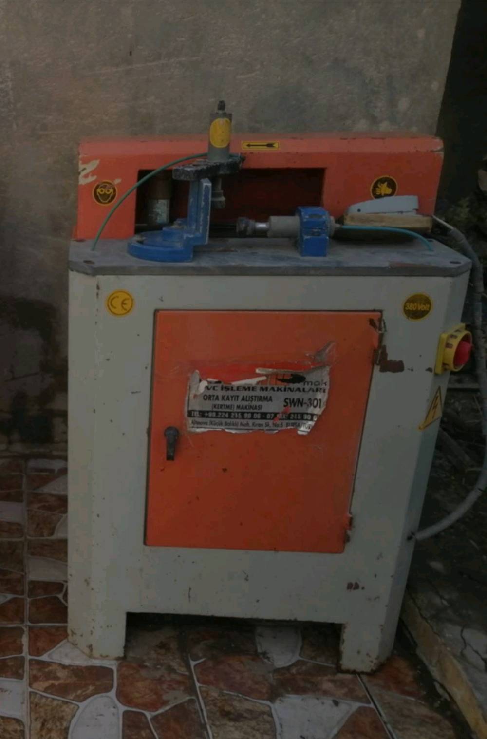 متوفر مكائن pvc للبيع 
1_ مكينة تشريح كيلون pvc عامودية. 
 2_ مكينة تشريح تيpvc  T عامودية. 
 3_ مكينة قص وفصال pvc عامودية مع التيغة (غطاس).


    السعر 15 ورقة
   
     العنوان النجف
***********