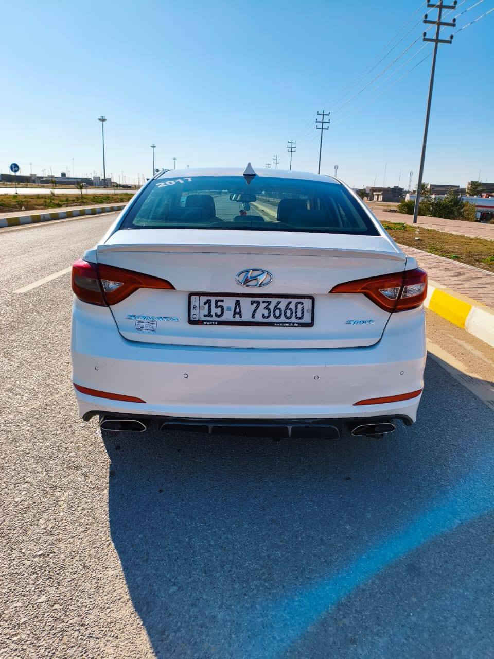 بسم الله يا الله
سوناتا  للبيع 
موديل 2017
لون ابيض صدفي 
رقم انبار الجديد تحويل مباشر 
وارد امريكي 
محرك 2400.jdi  ممفتوح فقط معلي كازكيت لاتبخير ولا تنقيص 
سياره ليبل واحد ضرره دعاميه اماميه من امريكيه فقط 
وهنا صار بيه صبغ قبق صندوك وشويه براس البنيد اثر تكشير 
بدون ضربه والسونار مرفق مع الصور باقي كفاله والك الفحص 
نضام سبورت دبل كزوز كشن كهرباء داخل لون بيجي 
تبريد تدفئه شرط تخم تاير جديد بطاريه جديده 
محرك كير شرط صدر خلفي امامي كله جديد 
سياره احله من صور جديده مال جناي ترايك وين ميعجبك 
المسافه المقطوعه 133
مكان السياره الرمادي 
السعر 122ورقه 🖐
الشراي يتصل وبلخدمه 
***********
***********
