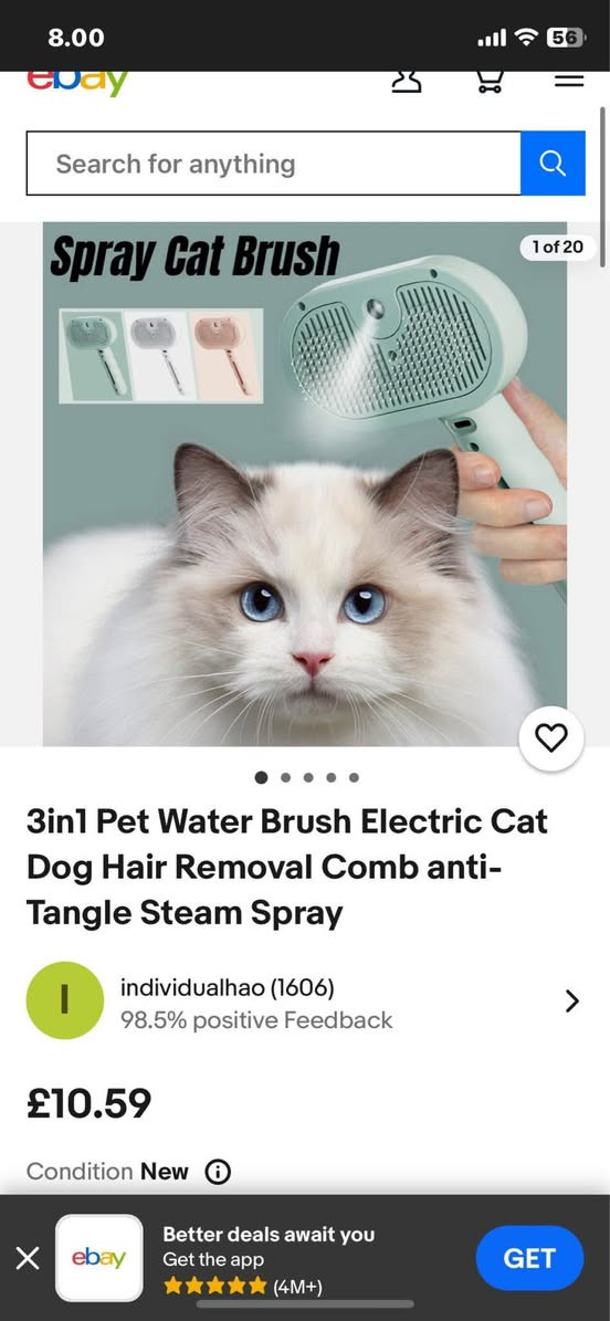 اشياء قطط جديدة كلها ٤٠ الف قفل
بوكس نقل
لتر بوكس
٢ كيس رمل كبير ٨ لتر + ٨ لتر
منام
٢ لعبة
مشط بخاري اصلي
٢ مواعين
ماعون مزدوج
المكان اربيل روشنبيري
توصيل اربيل ٣ الف أربيل, العراق


**إذا كنت صاحب هذا الإعلان وتريد حذفه لأي سبب، رجاءا أرسل رسالة إلى الدعم الفني**