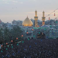 مرقدي الحسين والعباس • تبديل الراية • باصات مكيفة