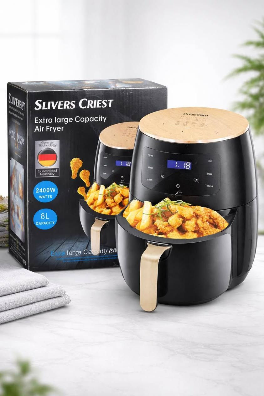 عرض خاص والكميه محدودة 
القلاية الهوائية حجم 8 لتر الكبيرة 
بس ب32الف 
يوجد توصيل لكل العراق


**إذا كنت صاحب هذا الإعلان وتريد حذفه لأي سبب، رجاءا أرسل رسالة إلى الدعم الفني**