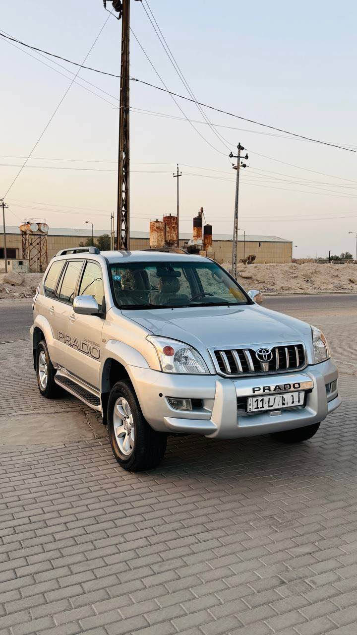 برادو 2008 خليجي رقم بغداد مشروع وطني سنويه وهزه 2030 سياره جديده وجاهزه مكينه 6V كير تخم تاير حداده كله جاهزه 7راكب 3قطع تبريد فول مواصفات  بيه جاملغ امامي صبغ فقط وباقي مكفوله ضربه والصبغ وكافه الاصواليات والضربه كله مكفوله السعر 157$ عنواني البصره الاستفسار *********** البصرة, العراق
