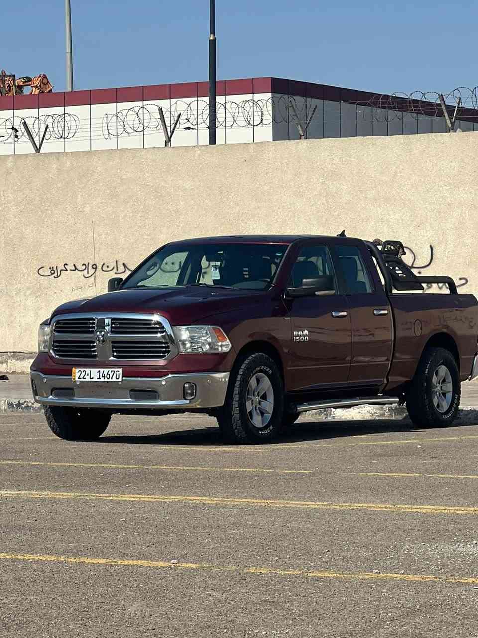 السلام عليكم
رقمي ***********
مكان السيارة ميسان
دوج رام بك هورن 
باب قصير موديل 2018
مكينة 6 سلندر
تو ويل
شاشة جبيره
حساسات
صورها وحادثها وسونارها
موجود كله بالمنشور
السيارة باسمنه مسجليها
السعر 180 وبي مجال
