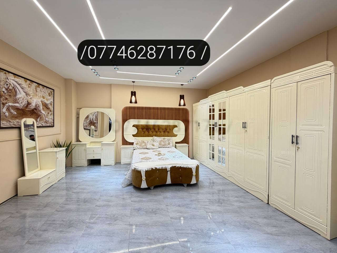 🌹 غرفة نوم أنيقة بتصميم عصري وجودة عالية 🌹

إذا تبحثون عن الراحة والأناقة بغرفة نوم وحدة، هذا الموديل راح يعجبكم ✨

✅ تصميم راقي ومميز
✅ خامات متينة وعمر طويل
✅ ألوان عصرية تناسب كل الأذواق
✅ سعر مناسب مقابل الجودة

📍 التوصيل متوفر
📩 للاستفسار والسعر راسلونا على الخاص ***********

لا تفوتون الفرصة، خلي غرفة نومكم أجمل وأفخم 💖

#غرف_نوم #اثاث_العراق #غرف_نوم_مودرن #غرف_عرسان #اثاث_منزلي #اربيل #بغداد #الموصل #البصرة #كركوك
