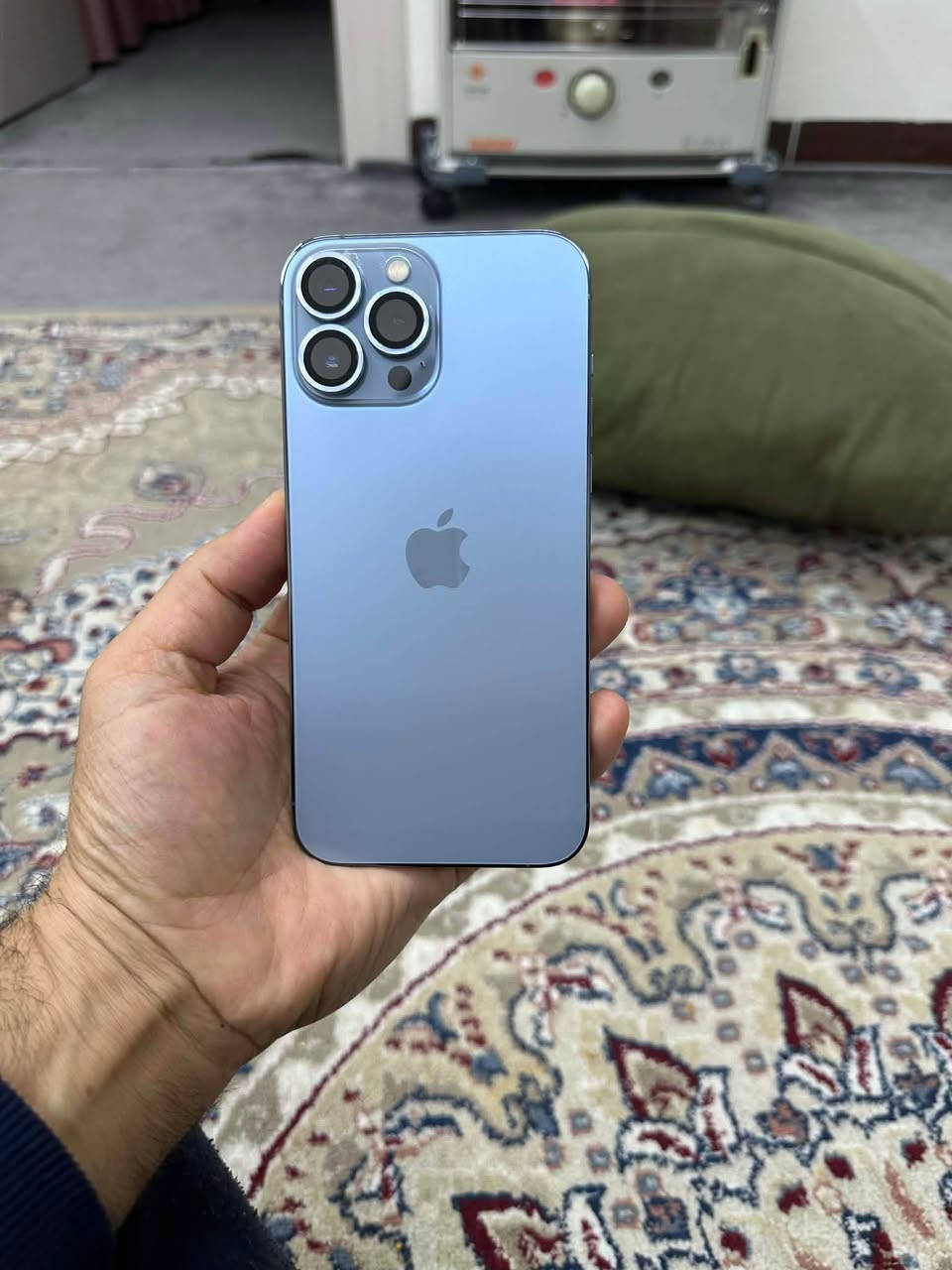 ئايفونى ١٣ ى بروماكس ٢سيم Zaa ٢٥٦ كيكا باترى ١٠٠ يه لوكه شوخت ى نيه شاشه و باترى كوراوه بيلادى سه ر هاندى له سه ره به زه مانى ١ مانك  *********** السليمانية, العراق
