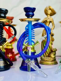 نركيلة زجاجية • قياس وسط • ٥ ألوان