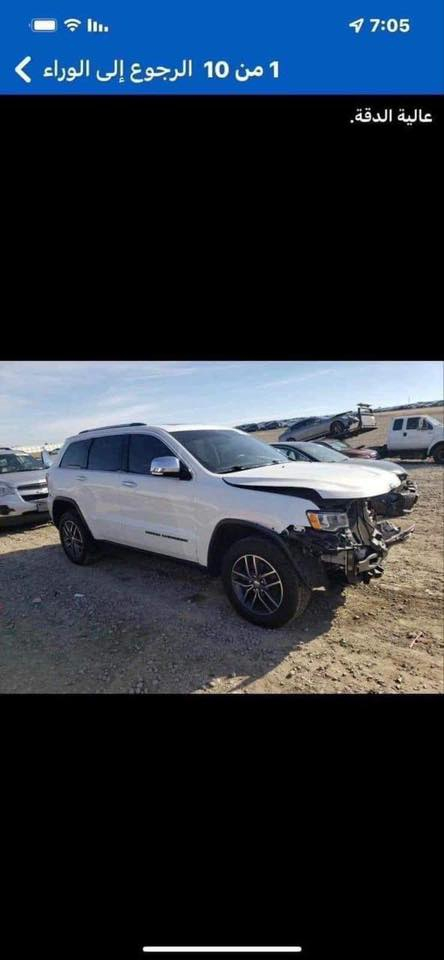 السلام عليكم للبيع او مراوس بسياره بيكب
جيب شيروكي بلاك توب 2020 اصلها 2017 
لمتد فول مواصفات للأخير 
سياره ما بيهه كل نقص ماشيه 100 فقط 
باسمي رقم بغداد تحويل ثاني يوم 
***********
