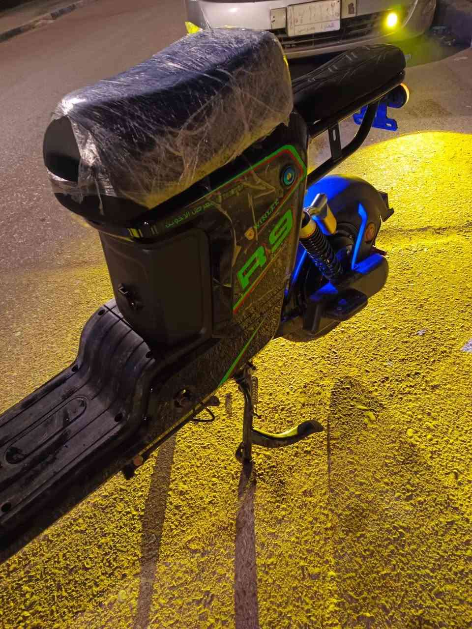 سلام عليكم دراجه R9 مديل 26 استخدام شهر كلشي شغال بصمه سويت وتشغيل عن بعد كهربائيات كلهن شغالات اربع نمر
سعر500 وبيهه مجال 5بطاريات كلهن شغالات اي نقص مابيهن تفحص بيدك
ملف 1200
***********

مكلف بلنشر اتصال علئ رقم
