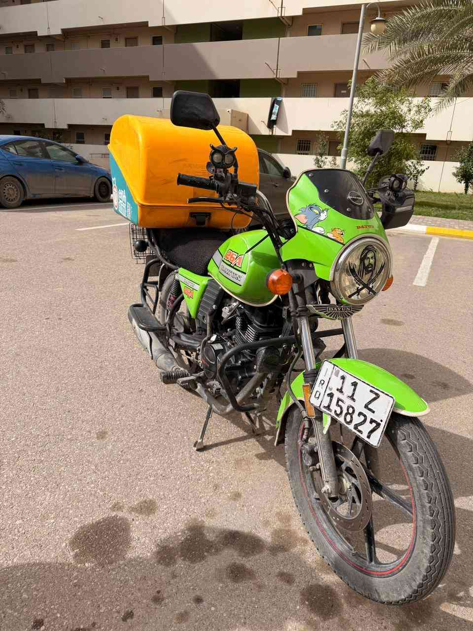 للبيع
دراجه دايوان 23 حجم المكينه175سيسي الدراجه برغي مامفتوح بيه  نازله ب25 ماشيه الدراجه 20الف الدراجه جانت بل حجز لون الدراجه اخضر  والدراجه رقم وسنويه باسمي يعني تحويل ثاني يوم رقم الدراجه (بغداد ) 

الاستفسار ع خاص


**إذا كنت صاحب هذا الإعلان وتريد حذفه لأي سبب، رجاءا أرسل رسالة إلى الدعم الفني**