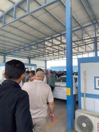 معقب مرور اربيل • لاند كروزر لكزس • دفتر خروج ايران/تركيا