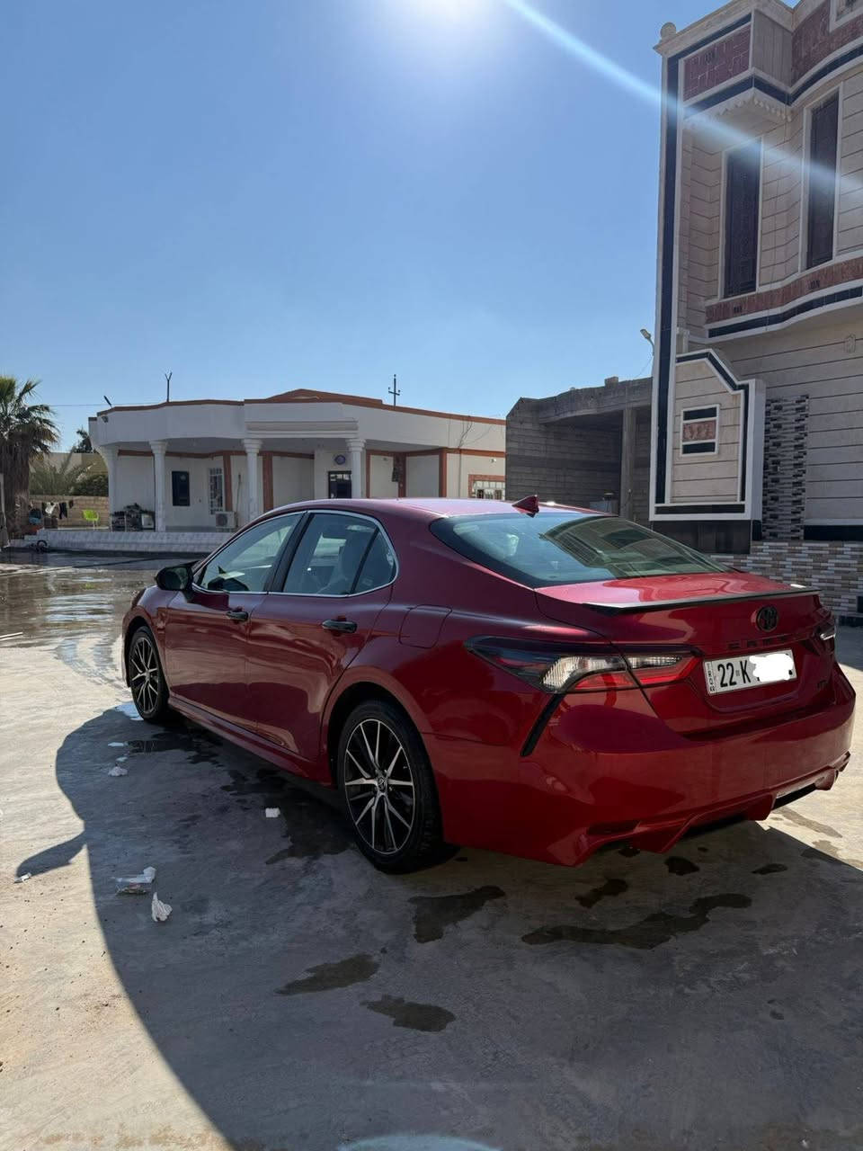 السلام عليكم 
جمعة مباركه 
للبيع.....
كامري 
 موديل 2021
لون احمر 
رقم اربيل 
بجم و جنطة كبس 
ضرر قطعتين و نص صبغ
الضرر موجود بالصور
ماشية ٤٥ الف ميل
كير محرك صدر تايرات حدادية جديد 
السيارة بالشرط  
مكان السيارة العلم
للاستفسار الاتصال
السعر ١٧٦ و بي مجال 
***********
