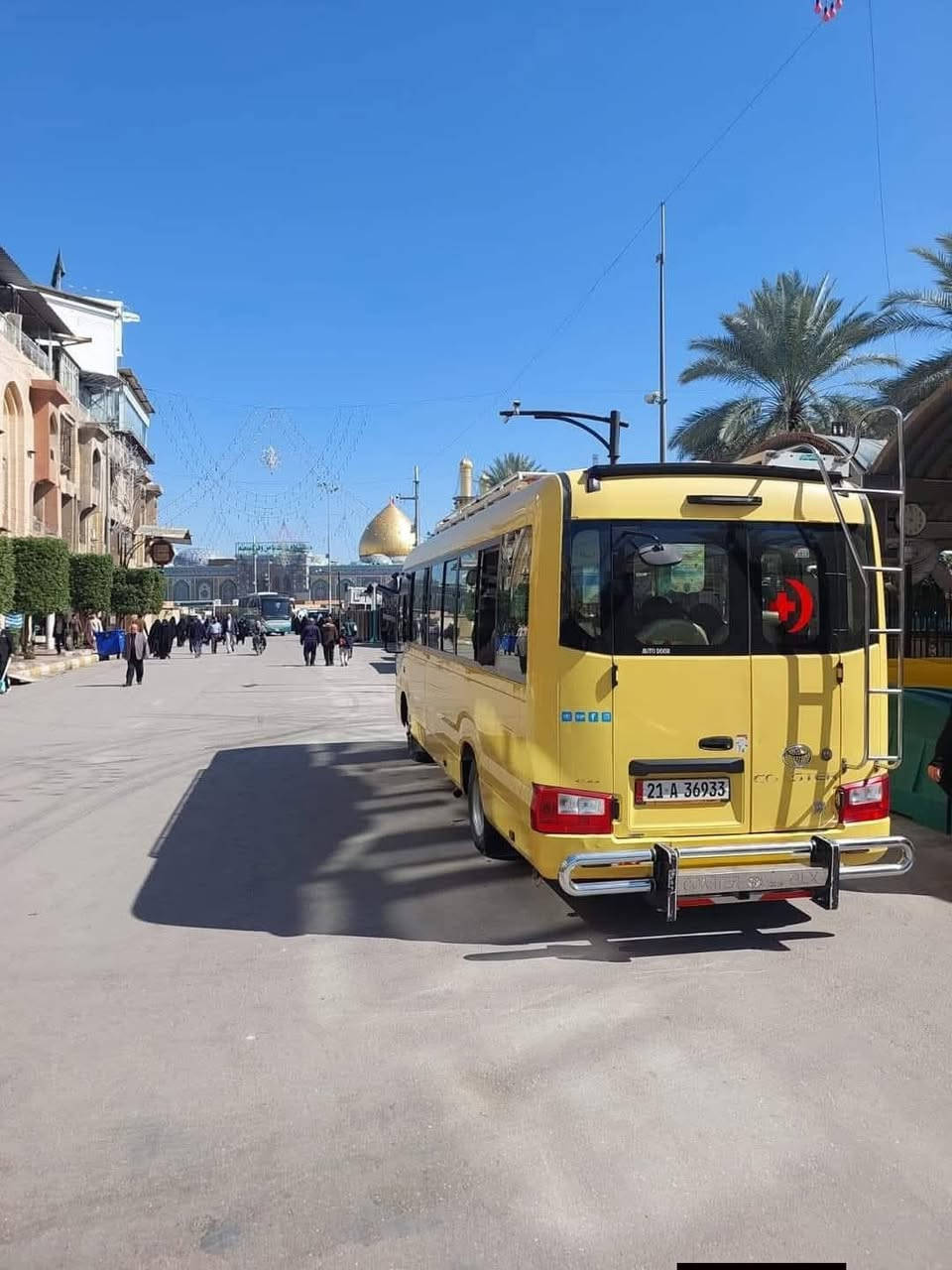 تعلن حملة سفير الحسين (ع) عن انطلاقها لزيارت العتبات المقدسة ٨ محرم يوم عشرة محرم في كربلاء
✅جدولنا لهاذ الاسبوع ✅ الاربعاء المصادف٦/٢٤ الساعة  ٣ ونص العصر  العمارة حي المعلمين القديم عوائل فقط

النجف الاشرف 📌مبيت

كربلاء المقدسة📌مبيت

السعر١٥ الف فقط 🔥 كوستر حديث ،،،، للحجز والاستفسار ،، *********** نفس الرقم واتساب ،، العودة الجمعة انشاء الله

تعلن حملة سفير الحسين (ع) عن انطلاقها لزيارت العتبات المقدسة ٨ محرم يوم عشرة محرم في كربلاء
