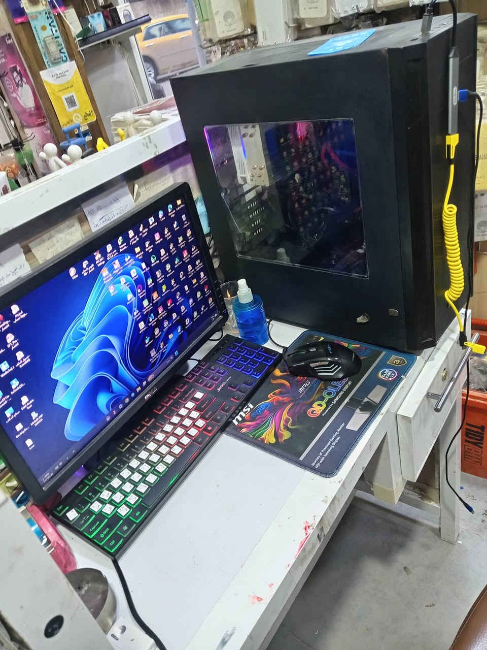 مراوس لابتوب او بيع
مواصفات 
h610m
core i3 g12 
Ram16.+8
pwr650
gpu rgb 
ssd500 + 280 hdd
graphics730 2g


**إذا كنت صاحب هذا الإعلان وتريد حذفه لأي سبب، رجاءا أرسل رسالة إلى الدعم الفني**