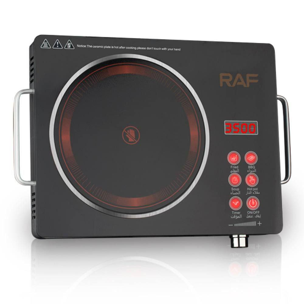 �✨ طباخ كهربائي بالأشعة تحت الحمراء RAF – قوة 3500 واط ✨🔥
أداء قوي… سرعة عالية… وتحكم ذكي في مطبخك 👩‍🍳⚡

🔹 قوة تسخين 3500 واط لطبخ أسرع ونتائج مثالية
🔹 تقنية الأشعة تحت الحمراء (Infrared Cooker) توزيع متساوٍ للحرارة 🔥
🔹 سطح Micro Crystal Plate مقاوم للحرارة وسهل التنظيف 🧼
🔹 شاشة رقمية (Digital Display) لعرض درجة الحرارة بوضوح 👀
🔹 أوضاع طهي متعددة تناسب جميع الأطباق 🍲
🔹 تشغيل سهل وأزرار تحكم عملية 🎛️

💡 مناسبة لكل أنواع أواني الطهي
💡 مثالية للبيت، الرحلات، أو الاستخدام الإضافي بالمطبخ

✅ تسخين سريع
✅ استهلاك طاقة فعال
✅ تصميم عصري وأنيق

🛡️ ضمان 3 سنوات لراحة بالك

اختاري القوة والأداء مع RAF وخلي طبخك أسرع وأسهل كل يوم 🔥�


**إذا كنت صاحب هذا الإعلان وتريد حذفه لأي سبب، رجاءا أرسل رسالة إلى الدعم الفني**