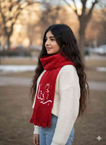 ⸻

✨ شال أحمر بطابعك الخاص ✨
لأن الأناقة تكتمل بالتفاصيل 💫

🧣 شال باللون الأحمر الراقي
✍️ مع إمكانية طباعة الاسم حسب الطلب
🎁 مثالي للإهداء في المناسبات الخاصة
💖 لمسة شخصية تعبّر عنك أو عمّن تحب

اجعل شالك يحكي اسمك… ويبرز أسلوبك 🔥
اطلبه الآن وتميّز بإطلالة فريدة!

#مکتبةالولایة
📩 للتواصل والطلب:  كوت  حي الجهاد نهايه شارع بيت صبر 

للاستفسار ***********
