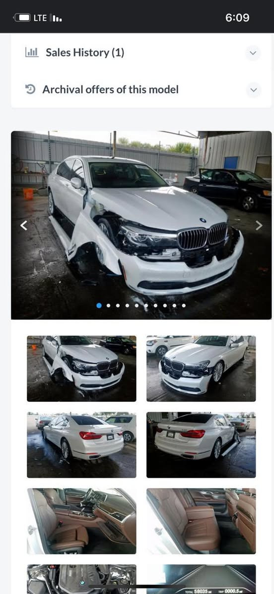 سلام عليكم bmw G12 740 2018
وارد امريكي لون ابيض داخل قهوائي سقف بانورما

حساس امامي خلفي كشنات تدفئة تبريد داتا شو رادار امامي و جانبي سيارة جاهزة حدادية كير مكينة مكفولات ويل ١٩ تخم تاير جديد دنلوب حادث كما مو ضح بالصورة بدون ايرباك  وبيهة pdr جاملغ الخلفي الايسر اثر طعجة خفيفة

ماشية ١٩٤ الف كيلو 

السعر ٢٨,٨٠٠$ و بيهة مجال بالمعقول

***********
