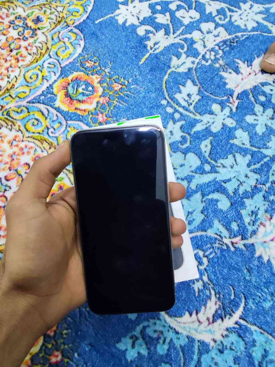 السلام  عليكم جهاز ايفون ١٥ برو ماكس عربي شرق اوسط كامل الملحقات والاكسسوارات بطاريه ٩٧ بعده بحالة الوكاله جديد ضمان ماستر وتر بروف وين مايعجبك افحص نضافه ١٠٠/١٠٠
السعر ١١٥٠قفل الاستفسار ***********
