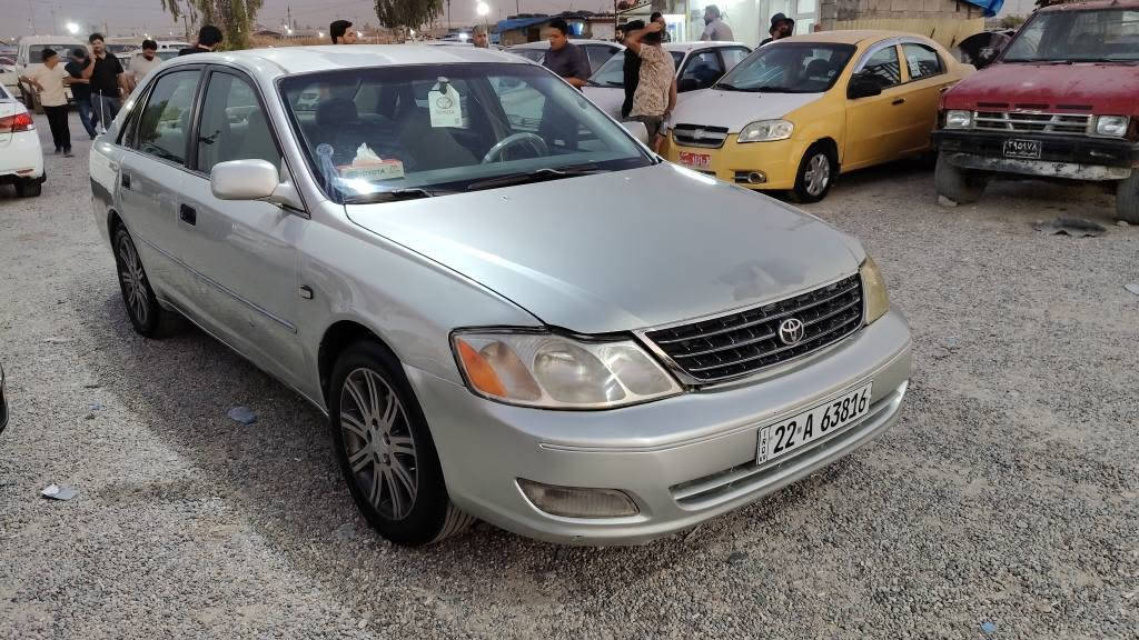 AVALON/2002
ڕەقەم هەولێرە ئەوەلیاتە بەناو ناکرێ 
  مەکینە 3000 گێرو مەکینە بەشەرت
  تەبرید ساردو گەرم کارەبای بەشەرت
  عیزام بۆیاغ بۆجوانی بێ دعم لێدران
پێش و پشتی کەپسە وەرگەڕان بەشەرت
کێشەی مەدەنی موس بڕاوە بەشەرت
سعری 55 کەمێک مەجال شوێن هەولێر
*********** أربيل, العراق
