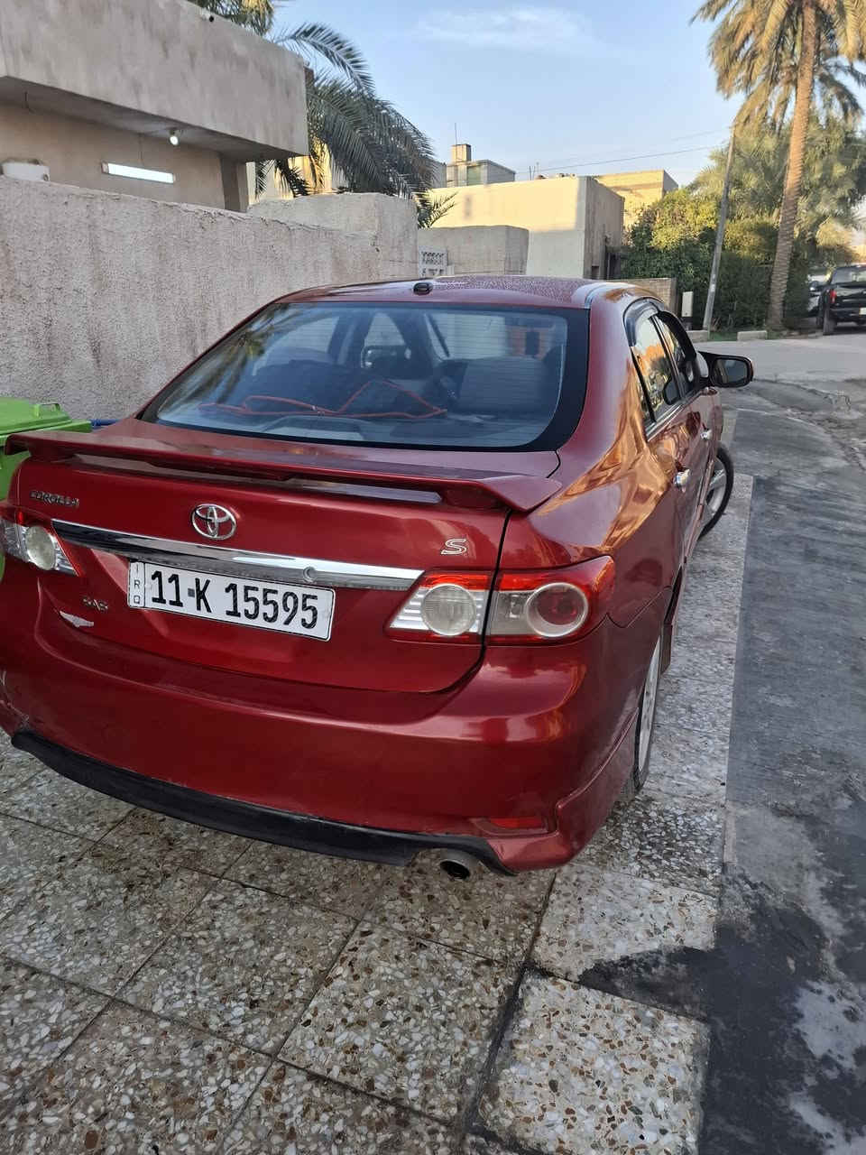 سلام عليكم اخوان من رخصه مدير الكروب عندي كورلا S 2013 السياره بيه صبغ قطع اني ابيع حزام السياره مابيه نقص برغي جاهزه من الاخير ماشيه 110السعر 120 ورقه وبيه مجال رقم تلفون *********** مكان السياره اليرموك اربع شوارع اخوان بيه جراد بالقماره
