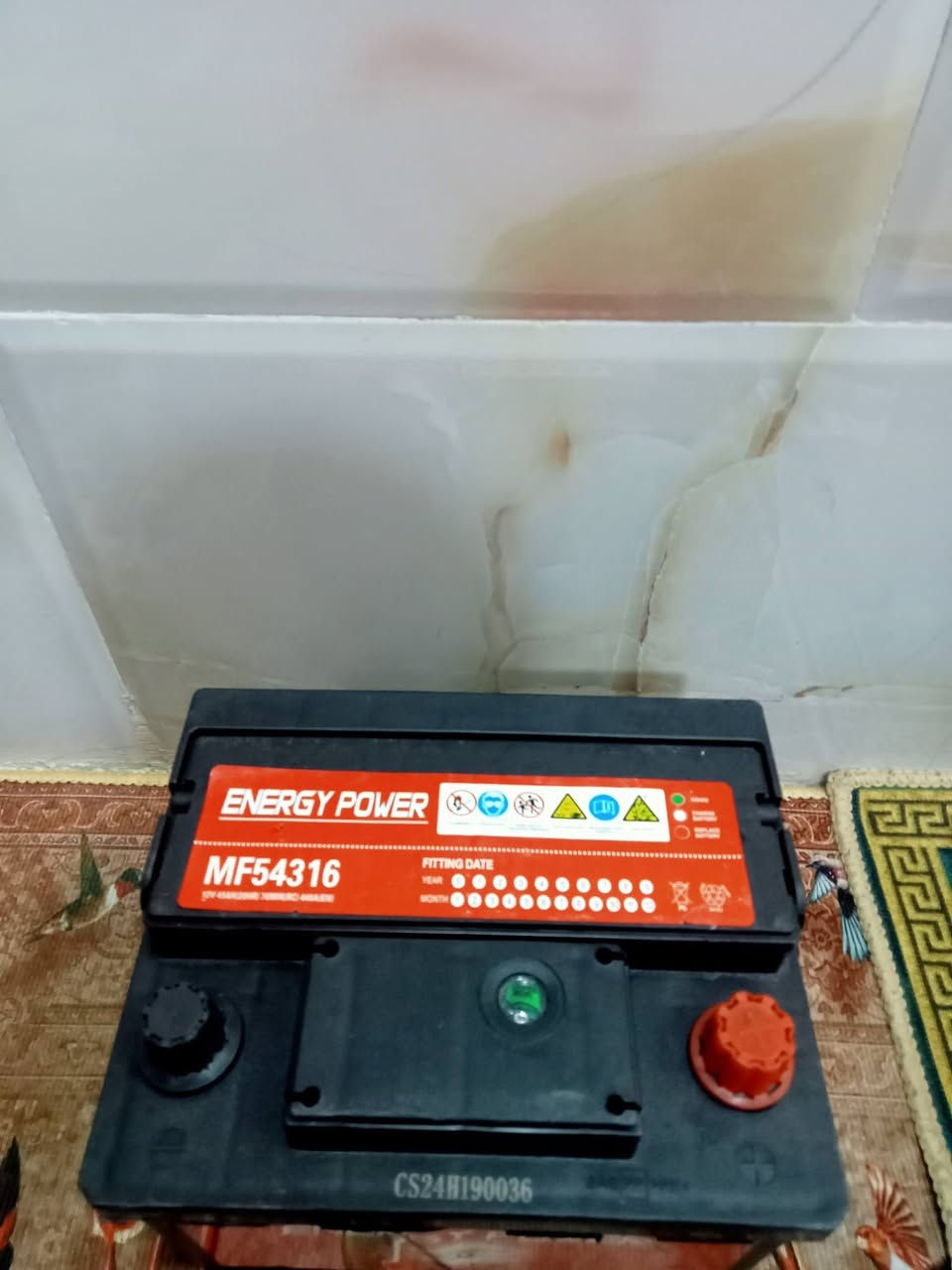 بطاريه للبيع حجم 42 امبير سعر ب 30 الف ولقديم عنواني بغداد جميله رقمي *********** شرط ضمان اطيك بي ملاحظه ابيعلك مستخدم مستخدم
