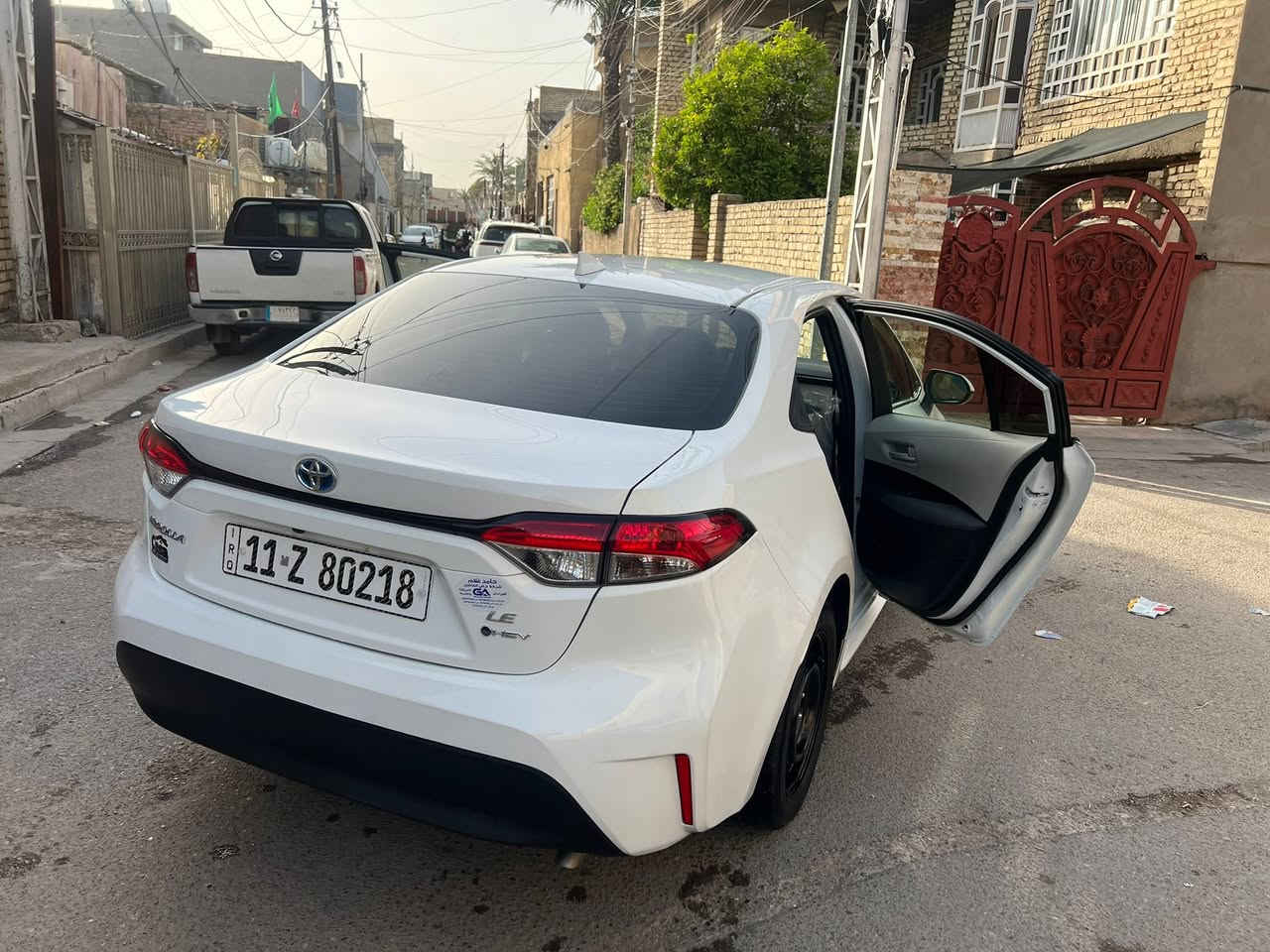 كورلا هايبرد 2025  فئه Le
وارد امريكي 

ماشيه 4 ميل فقط يعني زيرو

بدون تبديل اي قطعه 

بيها عازل حراري للجام 

مابيها اي نقص

رقمها بغداد. 11 

مكاني زعفرانيه 

السعر 179

***********
