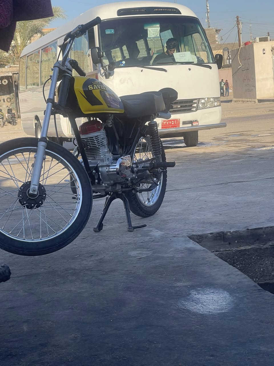 دراجه أيراني كلك كلك كلك اداوات دراجه مكينه نامه تيربو دراجه تعمير جديـٍْْNeWـٍْْد نضافه ميه ميه شلعه وفصله ومعدل بعد شتريد اكثر من هجي عنواني خور الزبير رقمي *********** سعر دراجه 650 وبيه مجال حك الجيه الموشراي لايكسر سعرها رجائن
