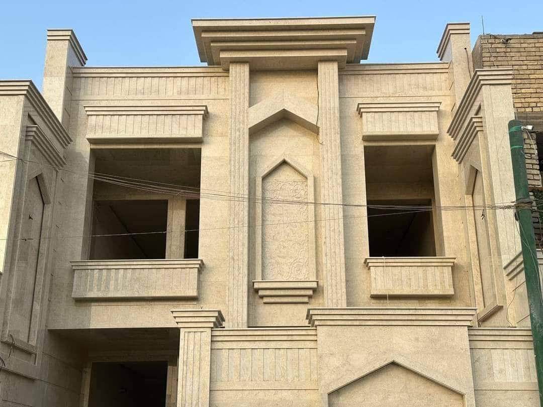 تغليف المنازل والبنايات بالمرمر والحجر شغل درجة أولى إستلام مهندس سعر المتر مربع25الف والطول 15الف بطريقة الحام والسيم نعمل في جميع المحافضات
***********

