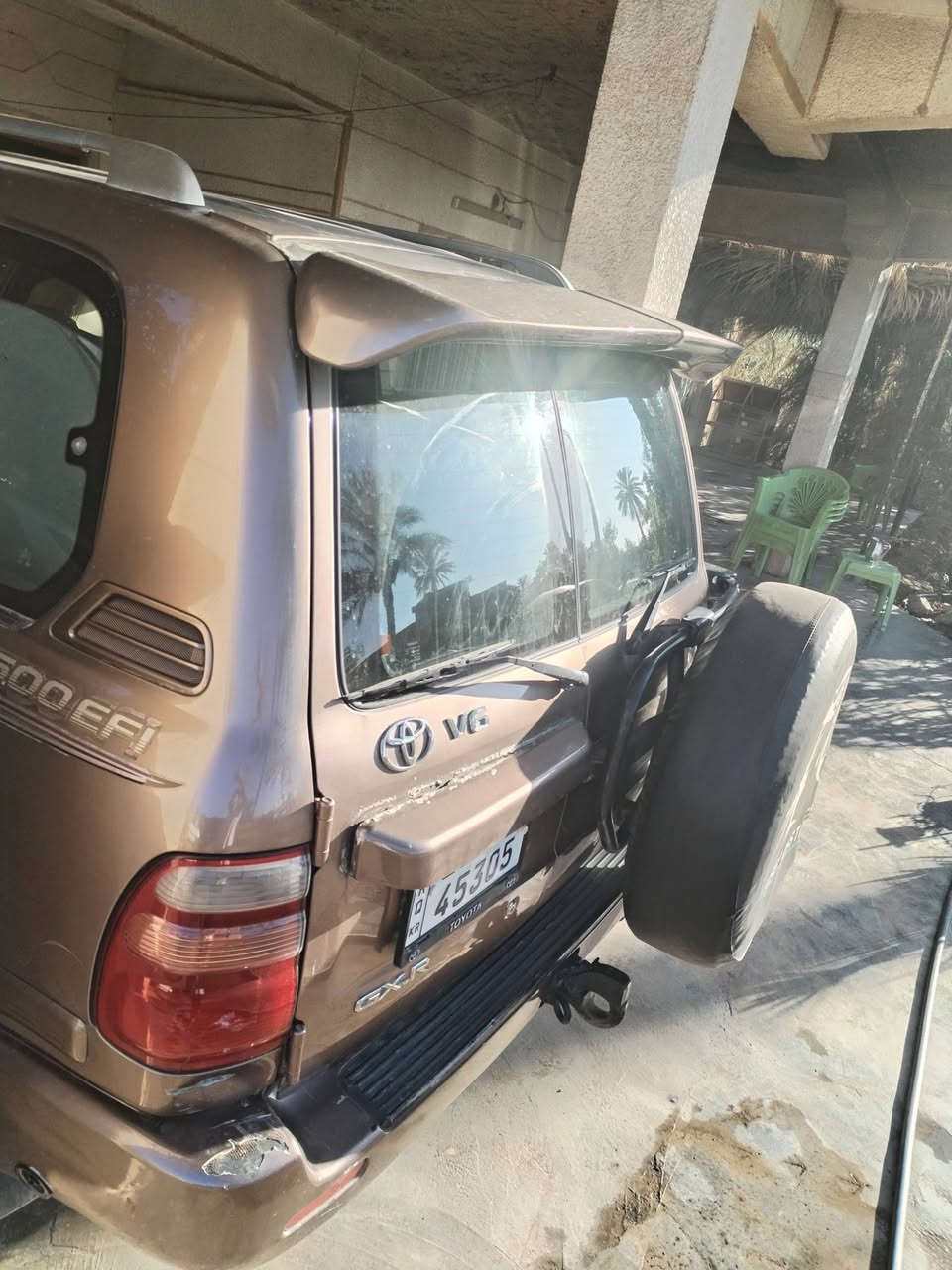 سيارة موديل 98 تبريد تدفئه منضومه غاز كير عادي
اي صبغ مابيها فقط بنيد رش اثر جراد  كفاله كير محرك سياره نضيفة مثل مشوف بصور 
سعر 125رقم تليفون ***********
