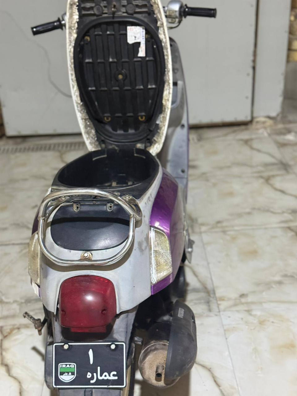 السلام و عليكم دراجه بوليس نضيفه ما مفتوحه كامله سلف هندر كفرات المكان حي الغدير يم فلكه القاضي والسعر 800 وبيه مجال للشراي (*********** ) هاذ رقمي
