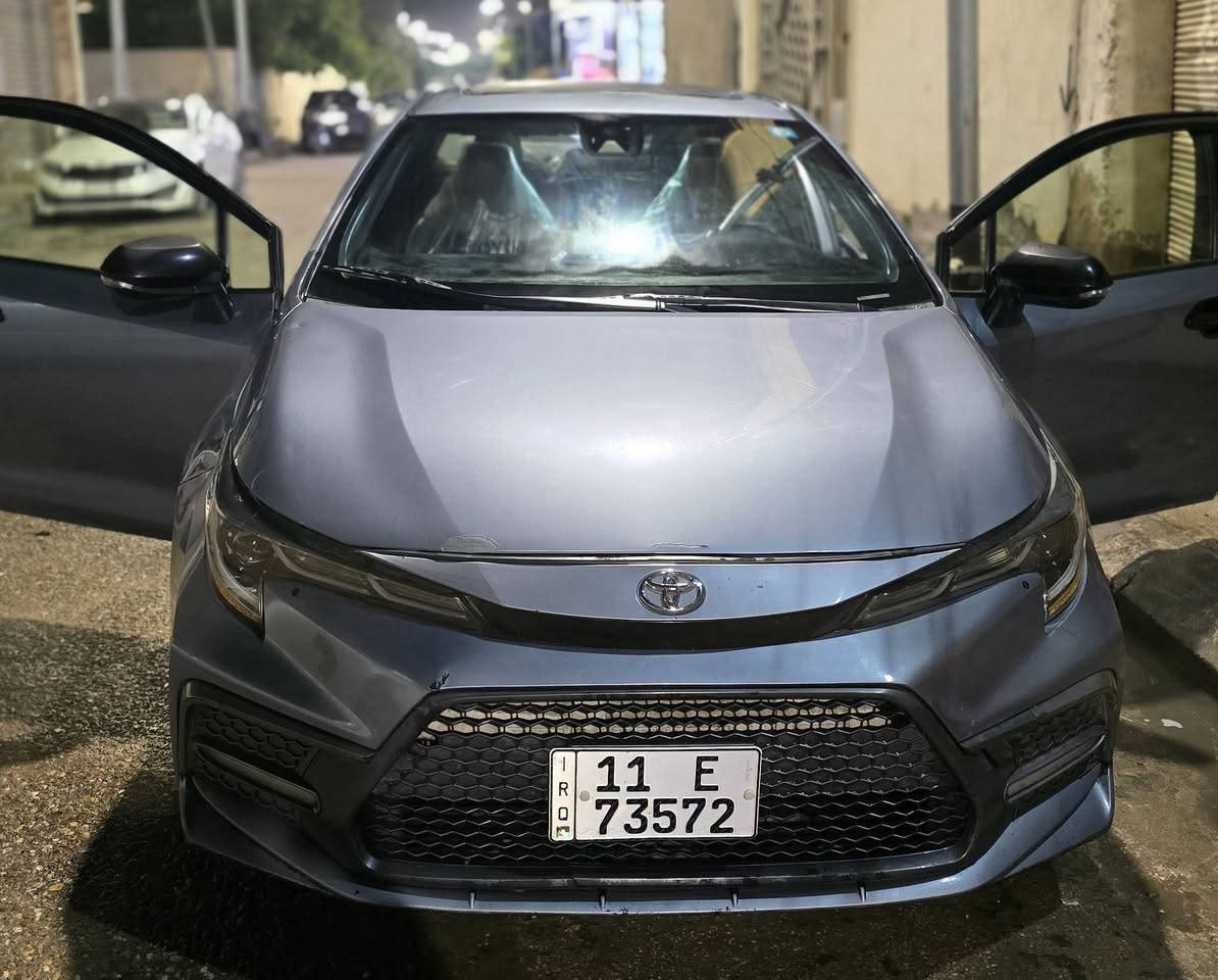 كورلا موديل 2021 امريكي رقم بغداد
فووول مواصفات 
١-فتحه سقف 
٢-بصمه تشغيل 
٣-اشاير بالمري 
٣-نضام ترحيب عند الاقتراب 
٤-تحكمات ستيرن 
السياره ماشي 88 الف 
كير ومحرك كفاله 
تخم تاير جديد 
لايتات زرع عدسات LED جديد 
ادامه كامله للسياره جديده دهن محرك وكير جديد 
ضررها فقط بنيد مبدل 
والجاملغ نفسه راجع ومصبوغ وبيها طخه بسيطه بقبق الصندوك ومصلحه وجاهزه 
مكان السياره الفلوجه 
السعر 140 ورقه 
للاستفسار ***********
