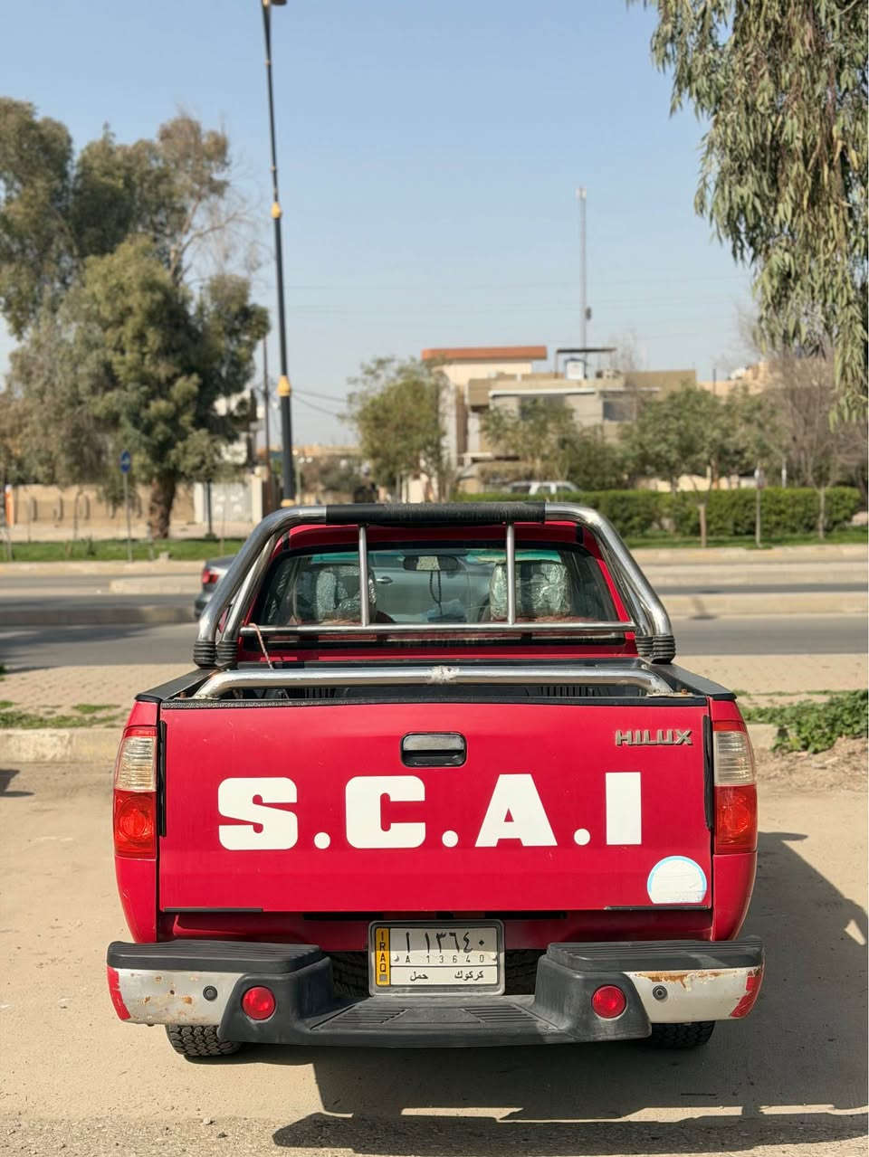 سلام عليكم تيوتا بيكب 2013 للبيع السيارة كلش حلوة ونظيفة اخو الجديد بدون صبغ بيها بس حافة باب السكن تعديل بارد حيل صغير ومبيها برغي نقص الكير والمحرك شرط مكان السيارة كركوك والسعر 78$ وبي مجال جداً بسيط للاستفسار والتفاصيل (***********)0️⃣7️⃣7️⃣3️⃣8️⃣3️⃣2️⃣7️⃣7️⃣7️⃣1️⃣ كركوك, العراق
