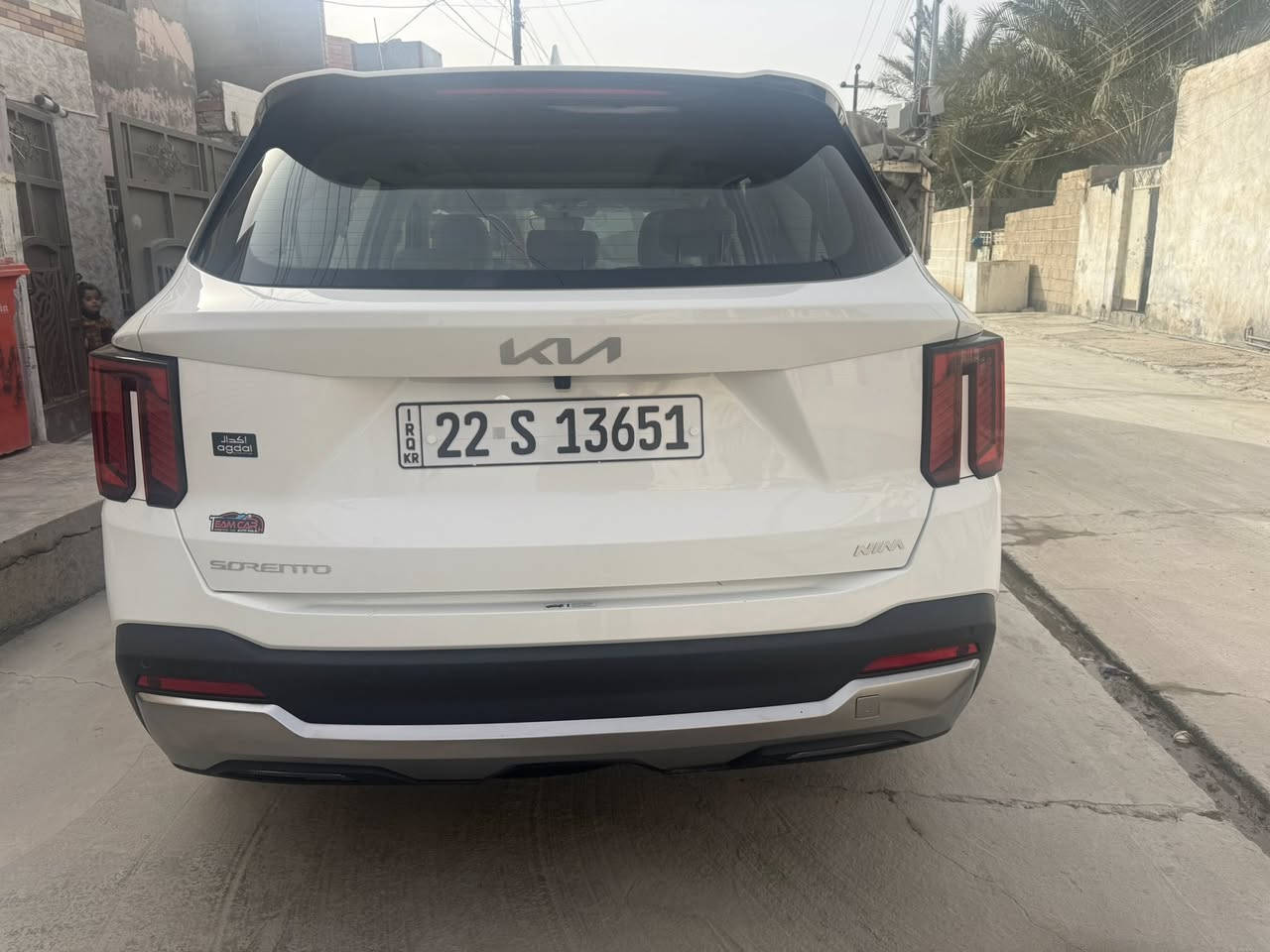 السلام عليكم  سياره سورنتوا 2025 مكفوله كفاله عامه فول ماشيه 40،000 الشراي يتصل ***********
