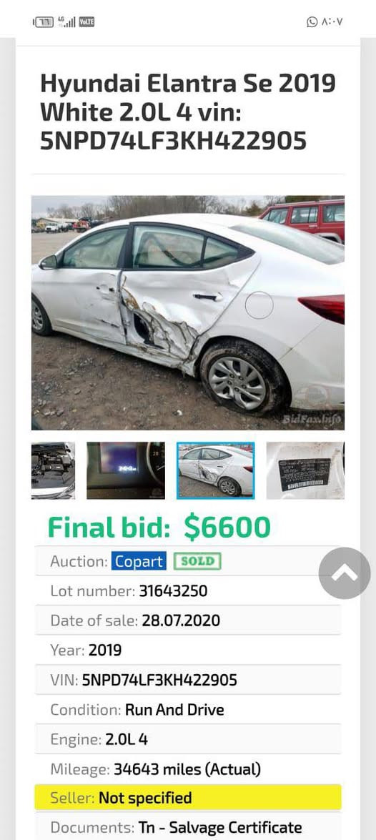 للبيع فقط بدون مراوس او اقصاط النترا 2019 سياره كامله مكمله وبيها برغي نقص سنويه بسمي حادثها بابين بجم وجنطه كبس شرط كير محرك على وضع الشركه حداديه خلفي امامي جديد تخم تاير جديد مكان السياره تكريت السعر 127 بيع مستعجل عندي مريض الله شاهد ***********
