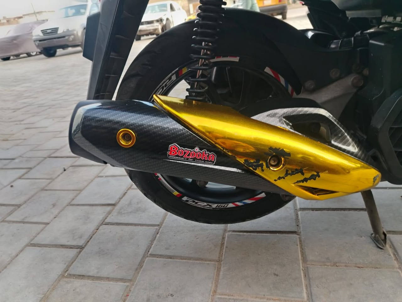 السلام عليكم بي سي اكس جيل 3
(كوري) مكينه 150 دراجه مال جناي
دراجه صالها شهرين نازله منل رمبه
دراجه كفاله عامه مكينه وكفر جيب وياك
10 فيتريه وتعال افحص ممشاها 35الف
العنون بغداد المدينه
السعر 16 وبيها مجال حك الجيه
الرقم ***********
