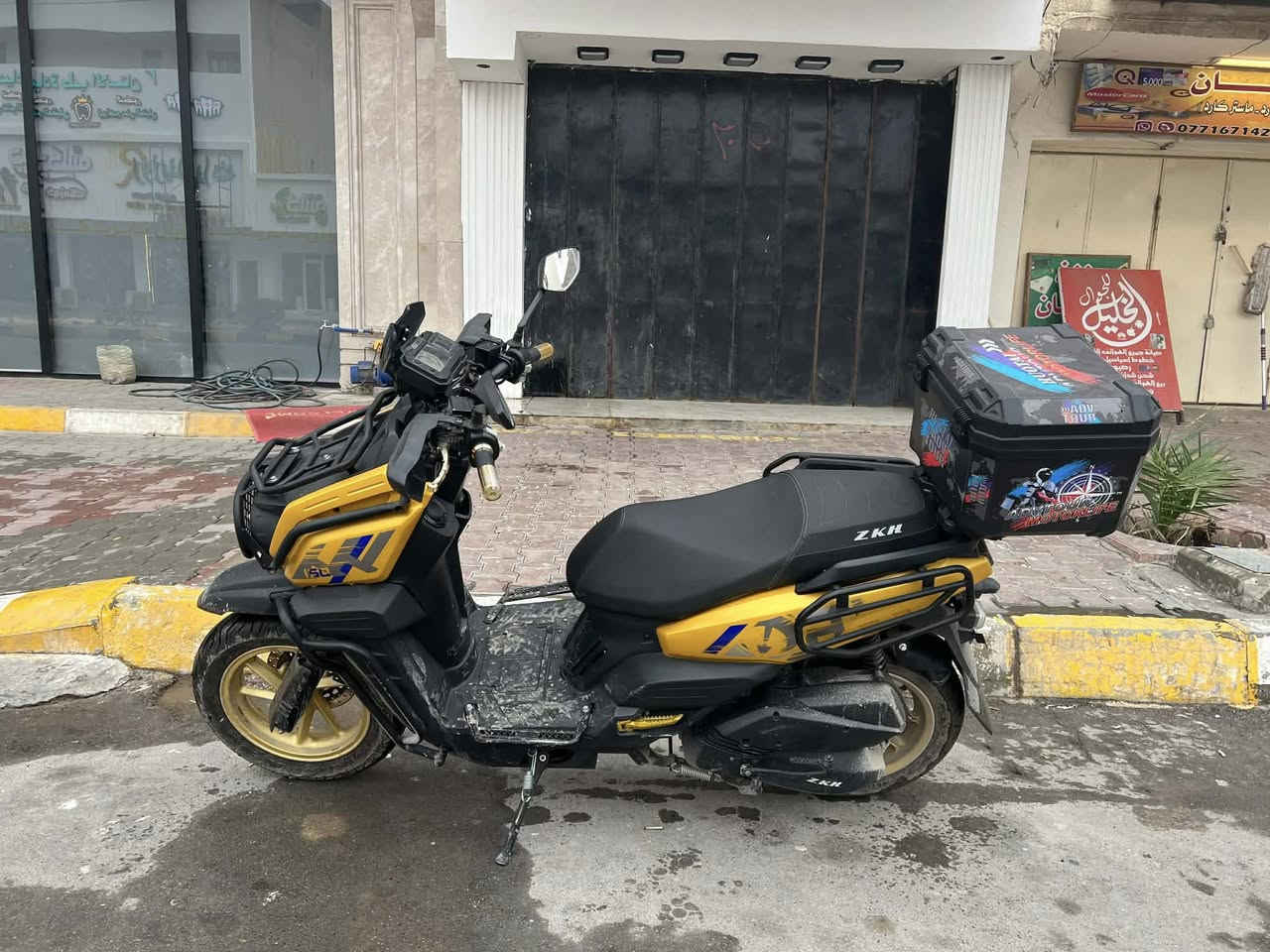 للبيع اباتجي محرك 150cc دراجه بعده زيرو ماشية 9000 دهن مرتين مبدل بانزين كله محسن دراجه جبليه وطياره السعره 800 الف 

للاستفسار اكثر مراسلتي على الخاص او الاتصال 

مكاني تكريت

***********
