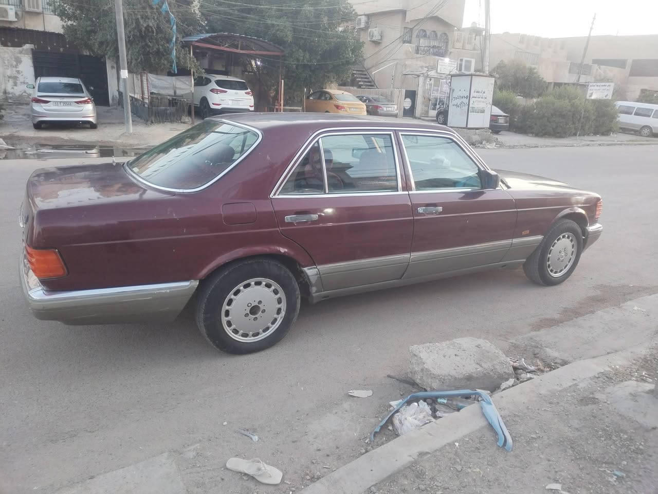 السلام عليكم
مرسيديس رئاسي 1991
تبريد ثلج
كشنات كهرباء
سلايت
كير ومكينه بطه 2500
تراي وين ميعجبك
رقم صلاح الدين مشروع وطني

السعر 57ورقه بيع او مراوس بدب 
مكاني بغداد ***********
