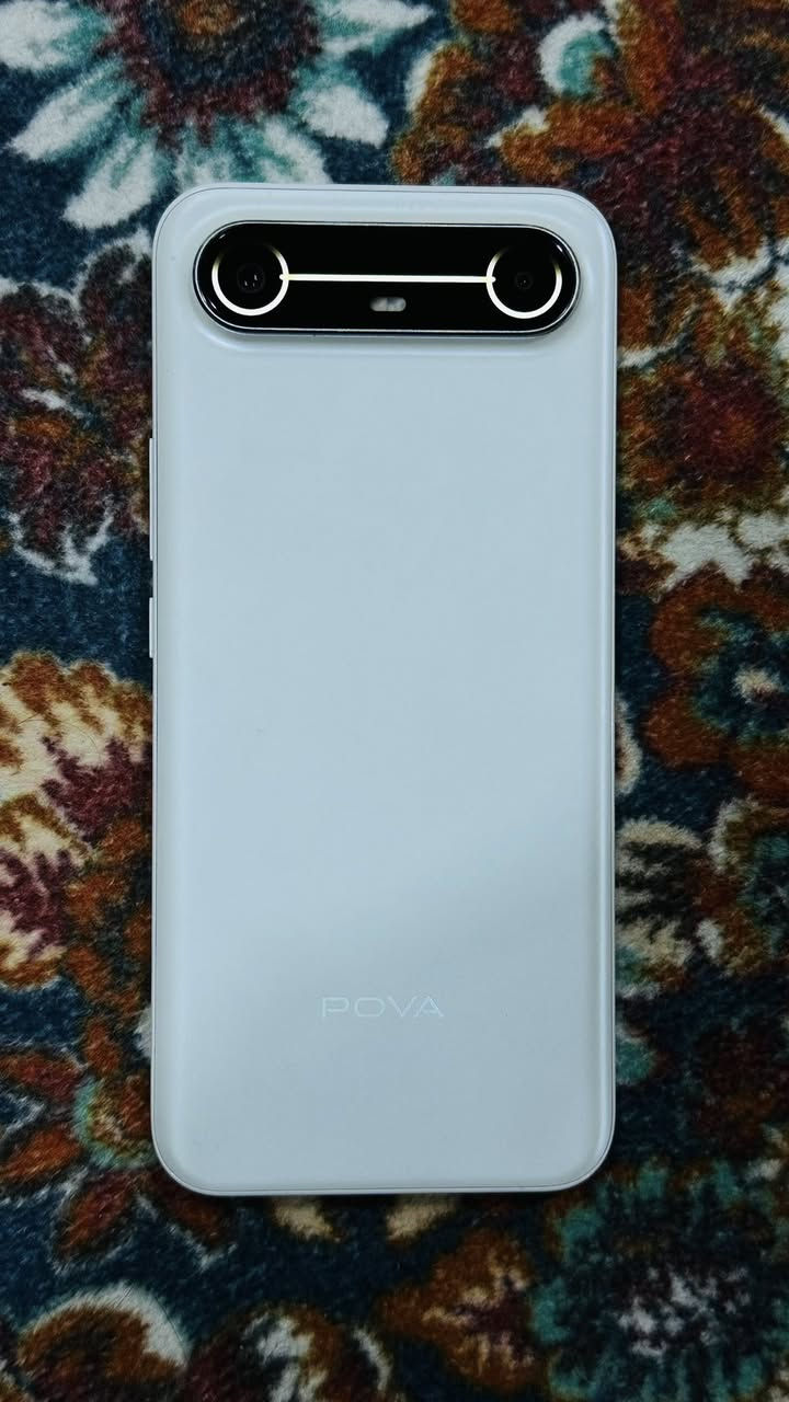 سلام عليكم
تلفون TECNO POVA SLIM 5G
تكنو بوڤا سلم التلفون جديد كارتون ما مستخدم بس اسبوع 
ذاكرة 256 
كامل ملحقاتة 
كارتون 
شاحنة كيبل وبلك اصلي
گفر
التلفون بالحقيقة كلش حلو ماعرف ليش مظلوم بالتصوير 
مكاني ناصرية مركز 
سعرة 180 

***********
