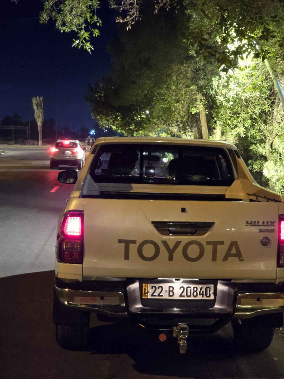 سلام عليكم
هايلوكس 2020
محرك نضيف 4000
 V6 بصمه
 السياره غنيه عن التعريف
مكان السياره نجف 
ضربتها موجوده بل سونار 
سعر السياره بلاش 
$260
للستفسار ***********
