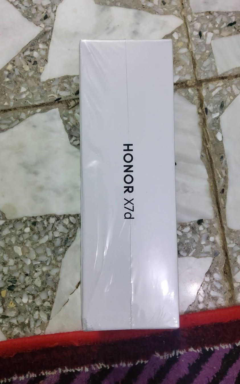HONOR X7d جديد غير مستخدم سعر ٣٠٠ قفل الجهاز جديد غير مفتوح من الكارتون 

*********** للتواصل متوفر واتساب 
مكاني محمودية
