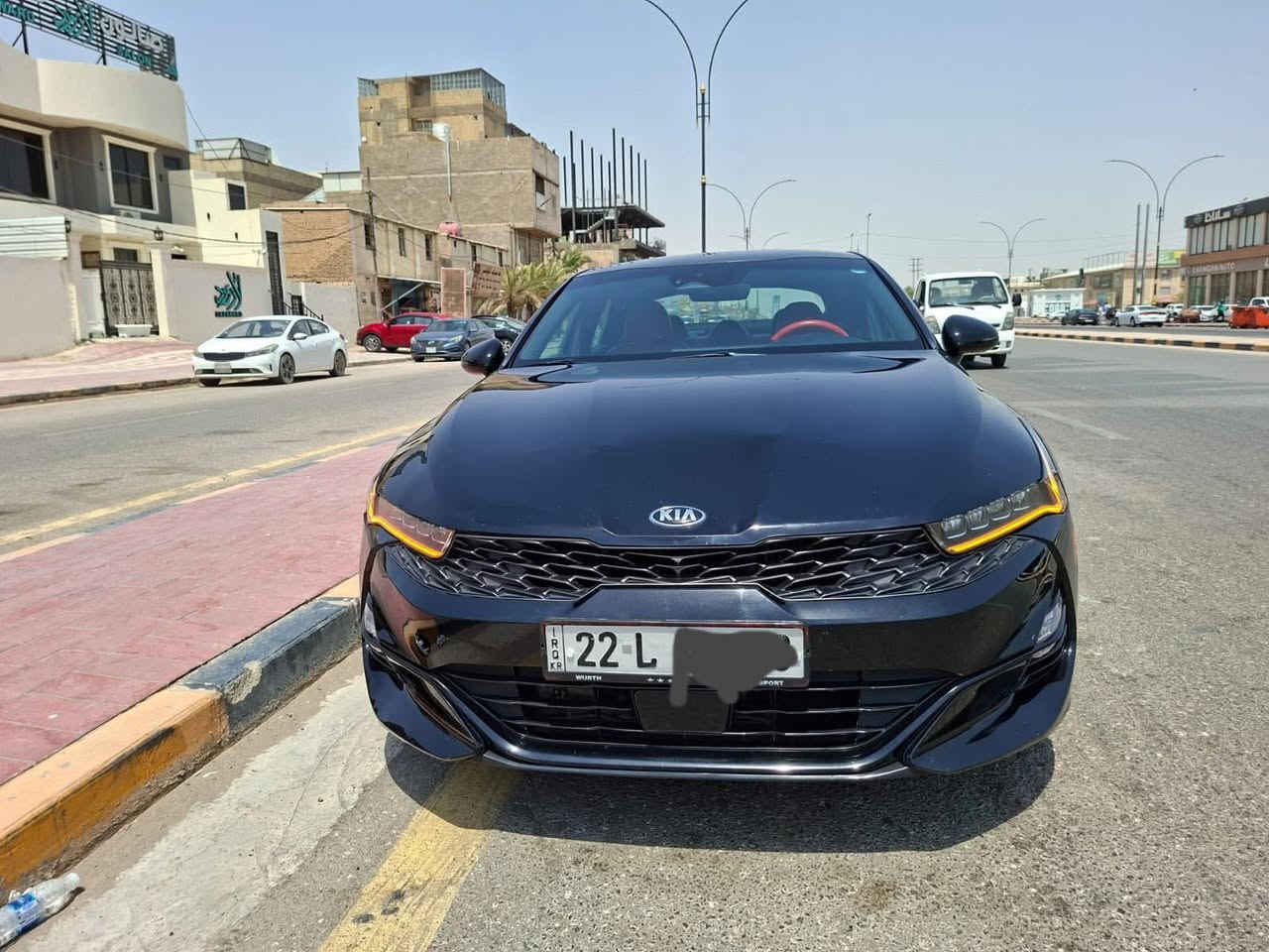 K 5 2021 Gt Line
السيارة فول مواصفات 
واحد علة واحد 
فتحة بصمة 
تدفئة تبريد كشنات 
السيارة بيها بابين كلير مبدلة بمريكا
وحادثها جاملغ خلفي 
المحرك ١٦٠٠ تيربو
مغلفة بPpF
السيارة رقمها أربيل بسمي تحويل ثاني يوم 
مكانها بغداد حي الجهاد 
***********
