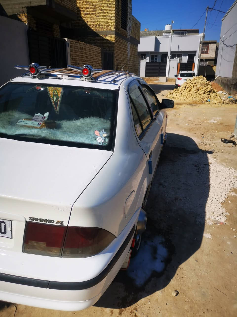 سمند مديل ٩ سياره جاهزه عله اخر حبايه كير مكينه شواصي مكفوله بلاديه كهربائيات كله شغاله. سياره مال جناي سنويه لل ٣٠  كبات سوبايه منضومه زنون  سياره واحد عله واحد مكاني حله. مستعجل عل بيع ❤️ ***********  الغرض اطيهن وياه هديه 👍
