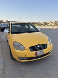 اكسنت مديل 2010خليجي سياره جديده صباغه جديده صار سبوع من طلعت من صباغ ...