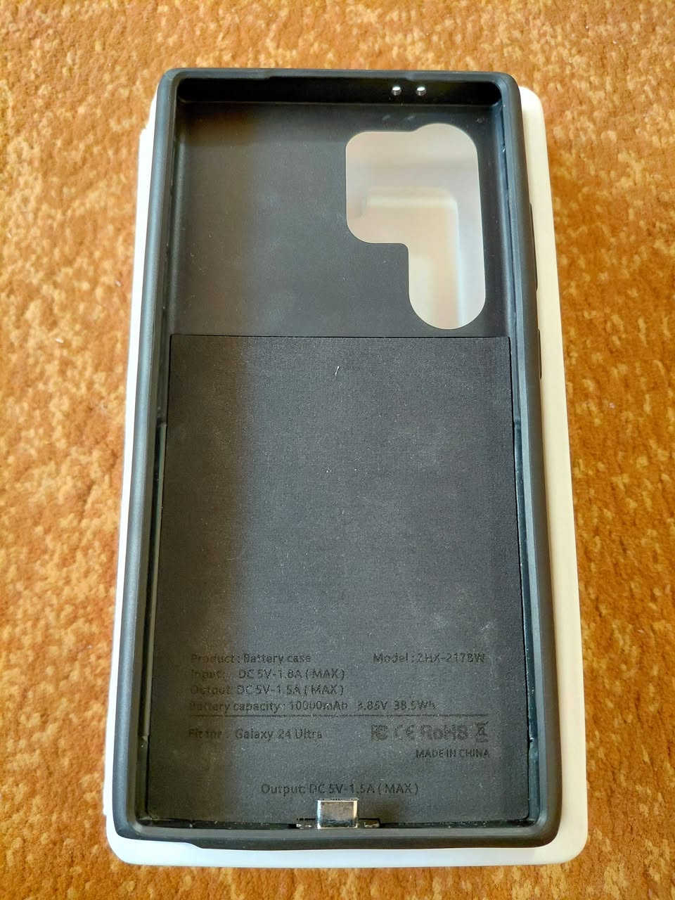 S24 Ultra
كفر وبوربنك بنفس الوقت يدعم الشحن لاسلكي
حجم البطارية 10000


**إذا كنت صاحب هذا الإعلان وتريد حذفه لأي سبب، رجاءا أرسل رسالة إلى الدعم الفني**